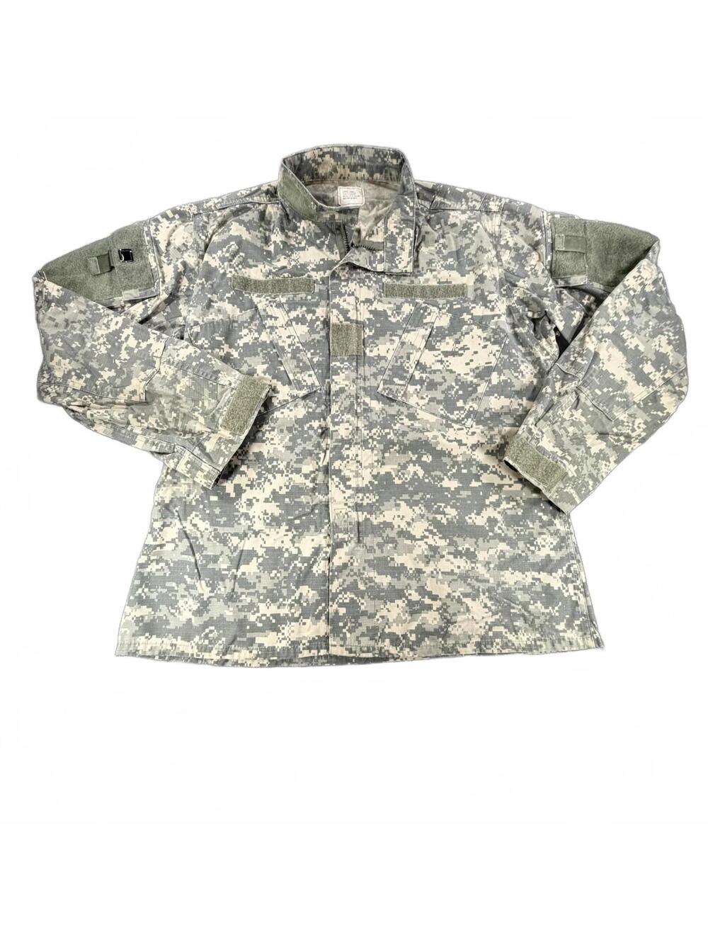 U.S. Army ACU Digital Camo Combat Cotton Jacket Size Large Long